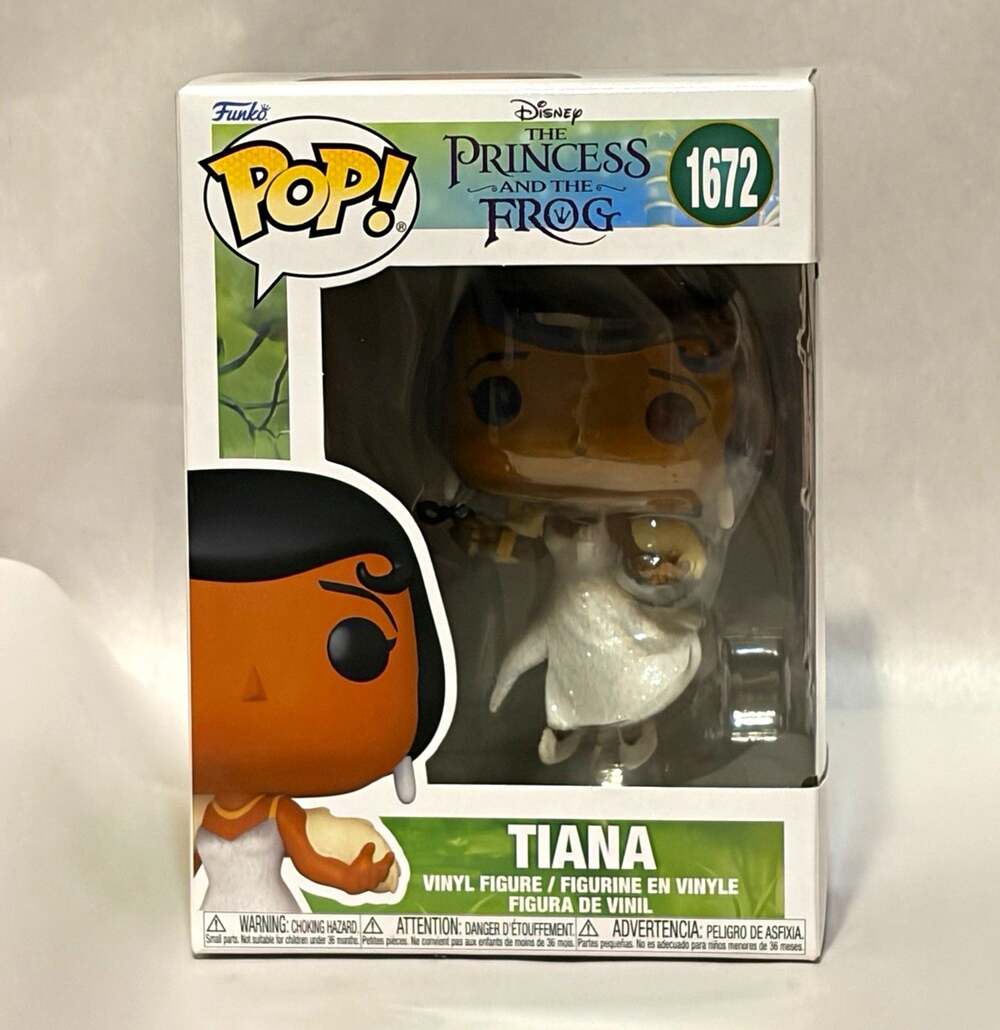 Funko Pop! The Princess and the Frog Tiana in Glittering Gown #1672 Vinyl Figure